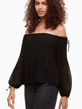 Aritzia Wilfred Talence blouse in WHITE